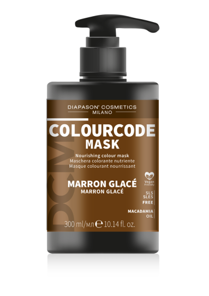 DCM Diapason - Colourcode Mask - Marron Glacé - 300ml